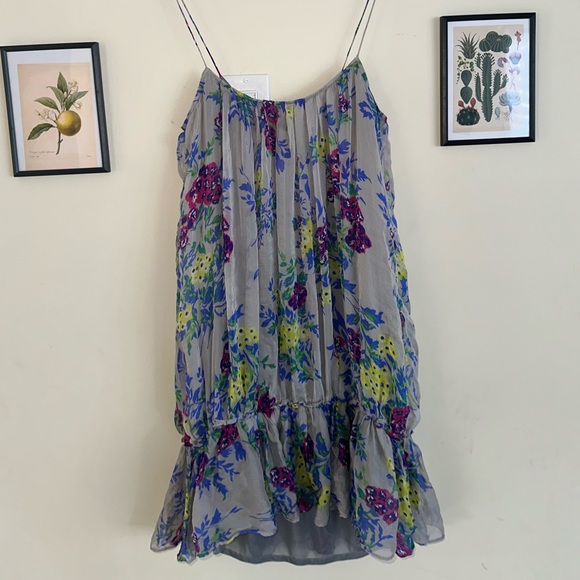 🧚♂️3/25🧚♂️ Zara Basic Floral Dress - Picture 3 of 3